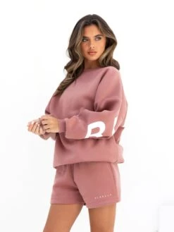 Isabel Oversized Jumper - Blush Brown -BLAKELY CLOTHING SHOP 1846ABROWN04Dcopy