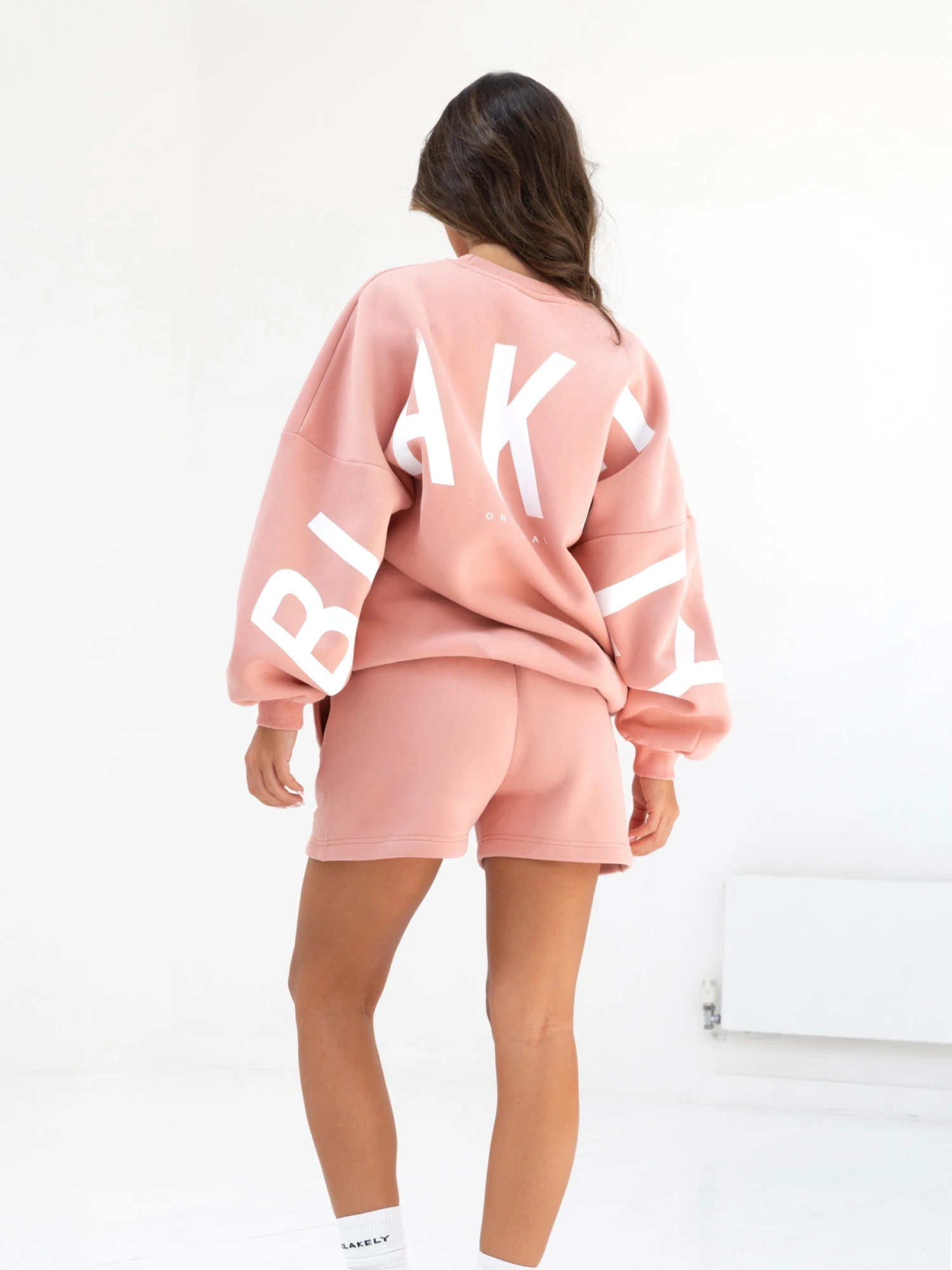 Isabel Oversized Jumper - Peach Pink Isabel Oversized Jumper - Peach Pink -BLAKELY CLOTHING SHOP 1846APEACHPINK03D