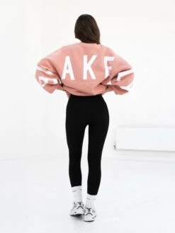 Isabel Oversized Jumper - Peach Pink 4 Isabel Oversized Jumper - Peach Pink -BLAKELY CLOTHING SHOP 1846APEACHPINK05D