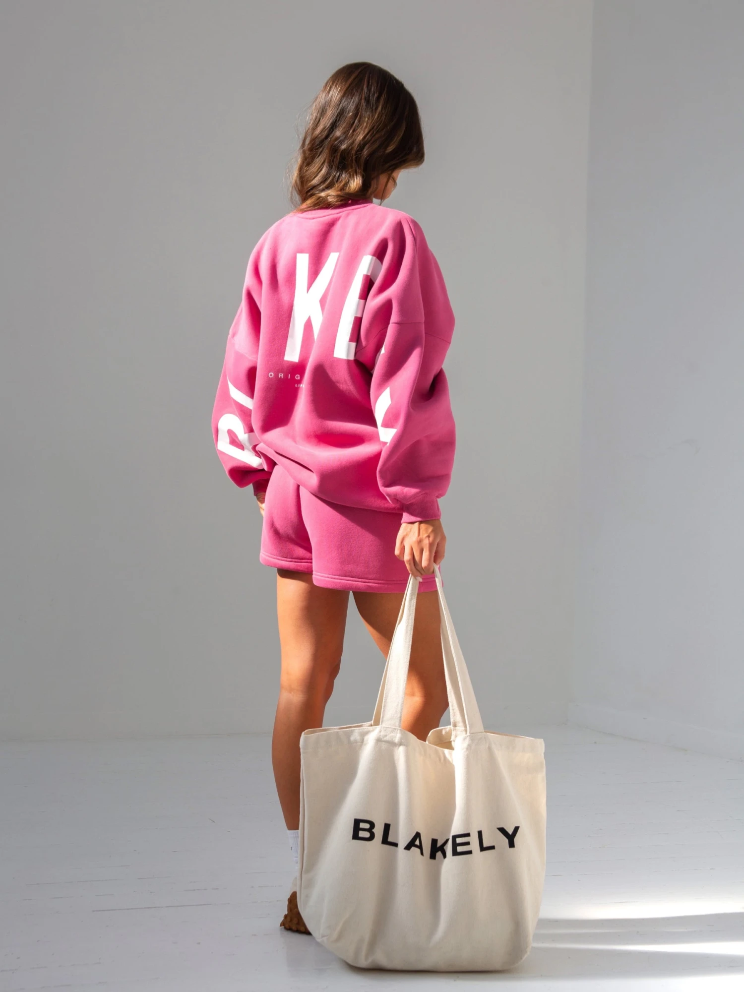 Isabel Oversized Jumper - Hot Pink Isabel Oversized Jumper - Hot Pink -BLAKELY CLOTHING SHOP 1846AWILDBERRY03D