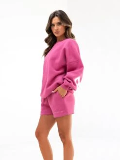 Isabel Oversized Jumper - Hot Pink 7 Isabel Oversized Jumper - Hot Pink -BLAKELY CLOTHING SHOP 1846AWILDBERRY05D