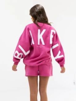 Isabel Oversized Jumper - Hot Pink 6 Isabel Oversized Jumper - Hot Pink -BLAKELY CLOTHING SHOP 1846SHOTPINKD 1
