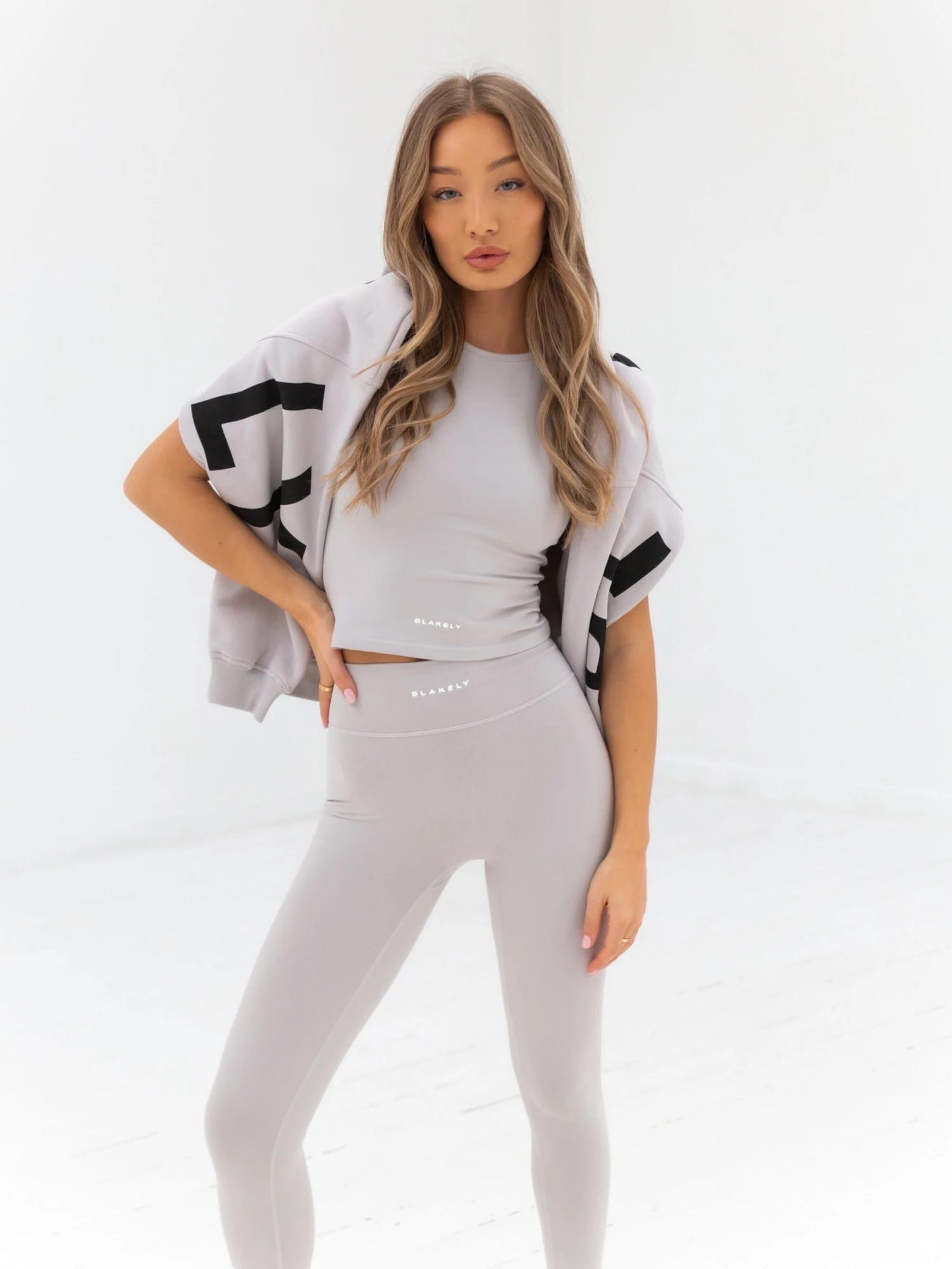 Ultimate Soft Leggings - Stone Ultimate Soft Leggings - Stone -BLAKELY CLOTHING SHOP 1850 3Stone 02D