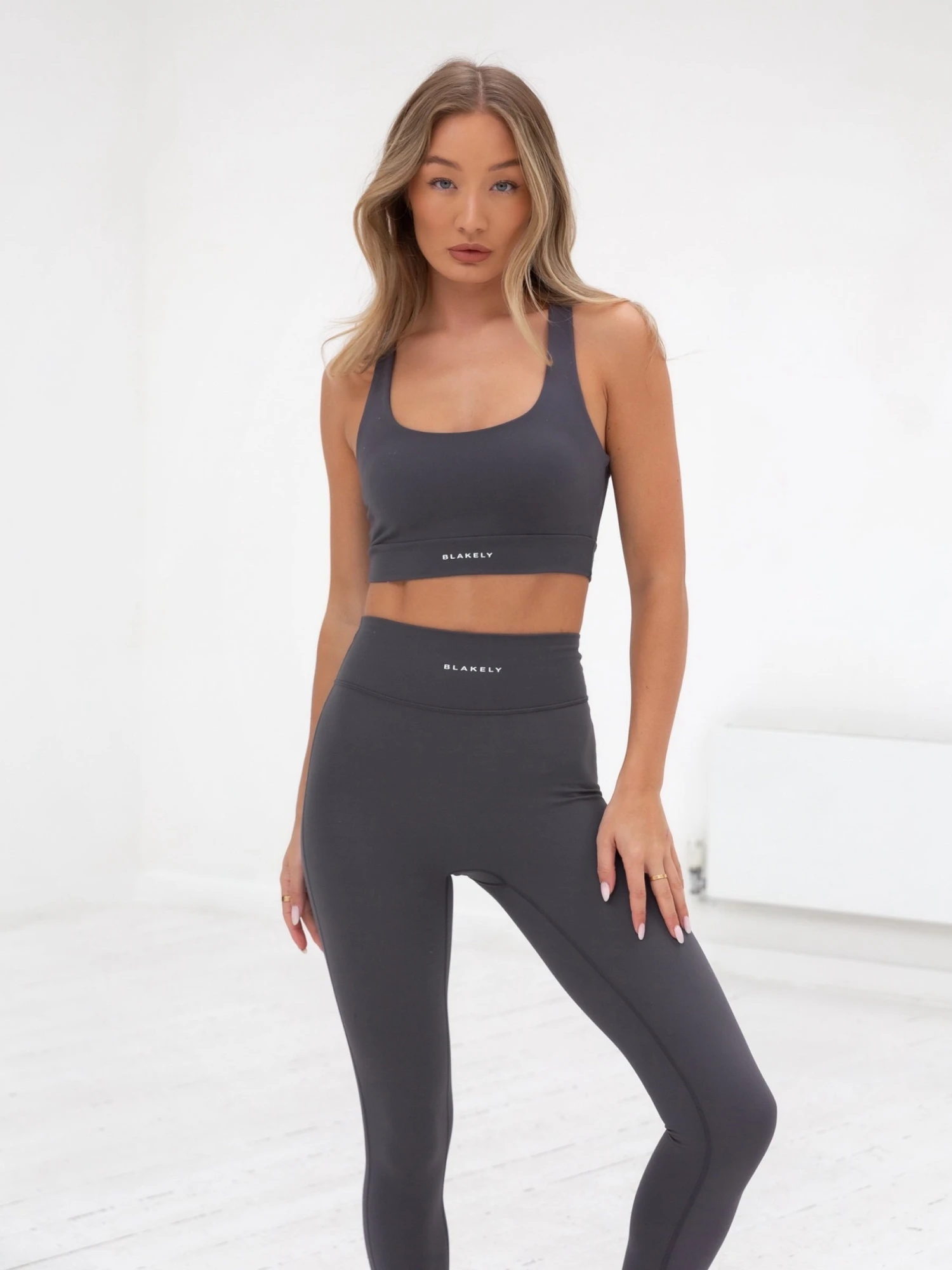 Ultimate Active Bra - Charcoal Ultimate Active Bra - Charcoal -BLAKELY CLOTHING SHOP 1850GCharcoal 05D