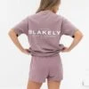 Active Studios Oversized T-Shirt - Dusty Pink -BLAKELY CLOTHING SHOP 196BSDUSTYPINKLEADD