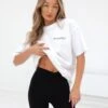 Active Studios Oversized T-Shirt - White -BLAKELY CLOTHING SHOP 196BSFlatWhite 03LEADD