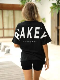 Isabel Oversized T-Shirt - Black 7 Isabel Oversized T-Shirt - Black -BLAKELY CLOTHING SHOP 196IWBLACKD 4