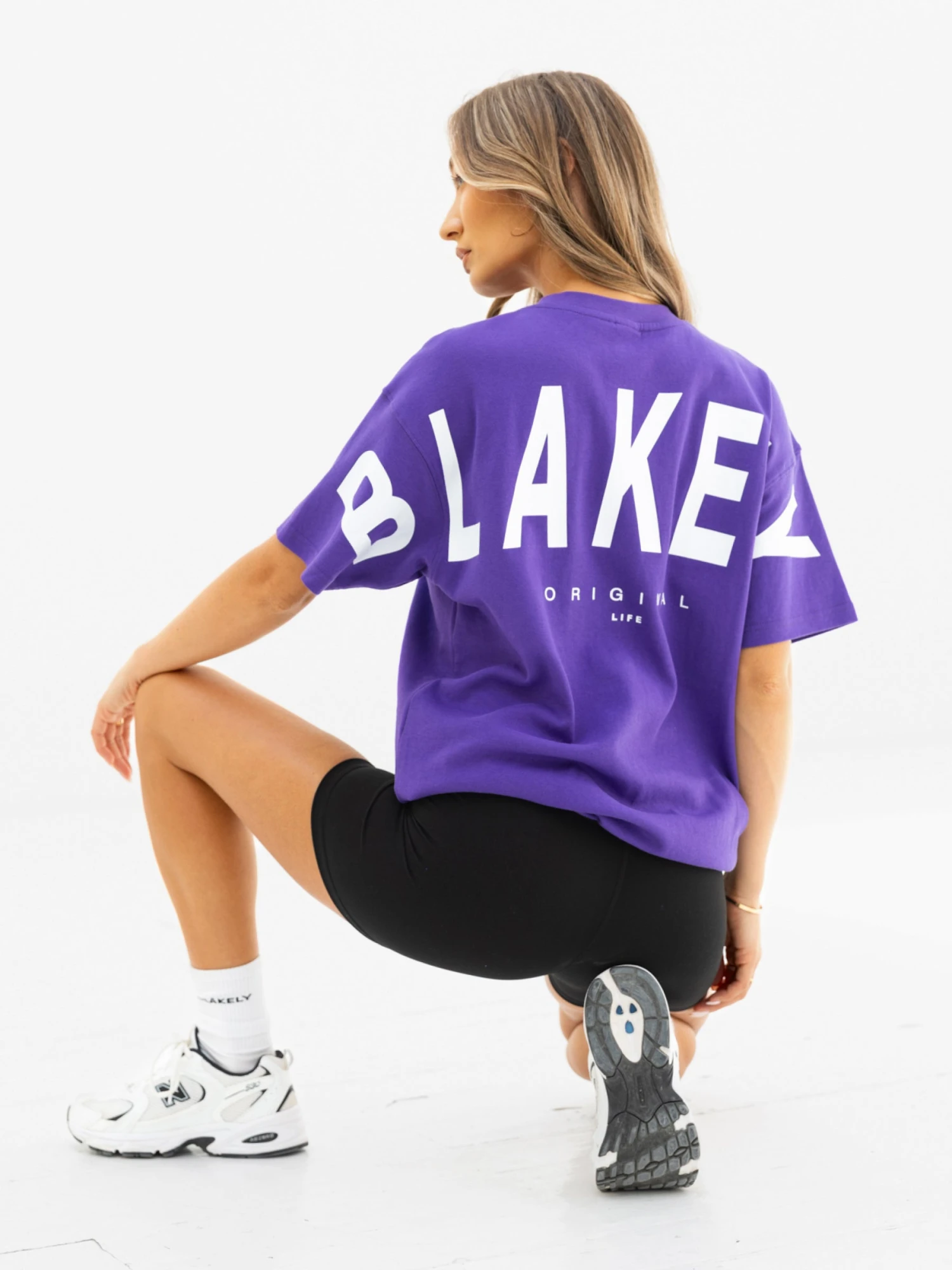 Isabel Oversized T-Shirt - Purple Isabel Oversized T-Shirt - Purple -BLAKELY CLOTHING SHOP 196IWDARKPURPLELEADD