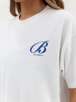 Vita Oversized T-Shirt - Flat White -BLAKELY CLOTHING SHOP 196IWFlatWhite 07D f0fb6482 0ff5 426a 809f 69875daa8dc0