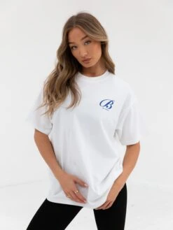 Vita Oversized T-Shirt - Flat White -BLAKELY CLOTHING SHOP 196IWFlatWhite 10D f8550924 d602 4974 ab4c db347fcbabf8