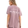 Curved Active Studios Oversized T-Shirt - Dusty Pink -BLAKELY CLOTHING SHOP 197CDUSTYPINK06LEADD