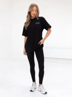 Arched Active Studios Oversized T-Shirt - Black -BLAKELY CLOTHING SHOP 197c Black 05D