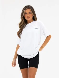 Lia Lemon Oversized T-Shirt - White -BLAKELY CLOTHING SHOP 1999LEMOND 2