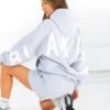Isabel Oversized Hoodie - Pale Blue -BLAKELY CLOTHING SHOP 2011WBLUE06LEADD