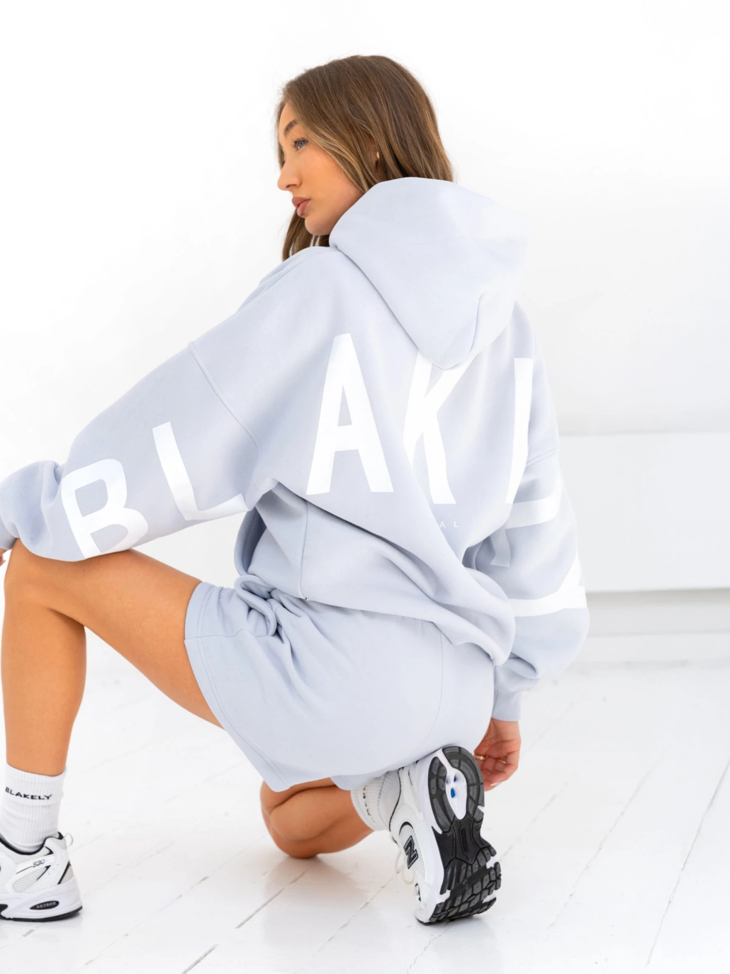 Isabel Oversized Hoodie - Pale Blue Isabel Oversized Hoodie - Pale Blue -BLAKELY CLOTHING SHOP 2011WBLUE06LEADD