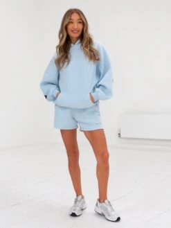 Isabel Oversized Hoodie - Powder Blue -BLAKELY CLOTHING SHOP 2011WPowderBlue 01D