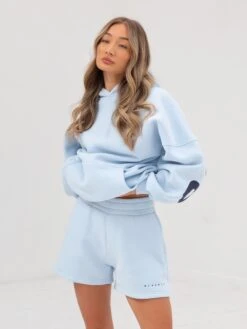 Isabel Oversized Hoodie - Powder Blue -BLAKELY CLOTHING SHOP 2011WPowderBlue 04D