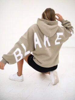 Isabel Oversized Hoodie - Beige -BLAKELY CLOTHING SHOP 2011WbeigeD 2