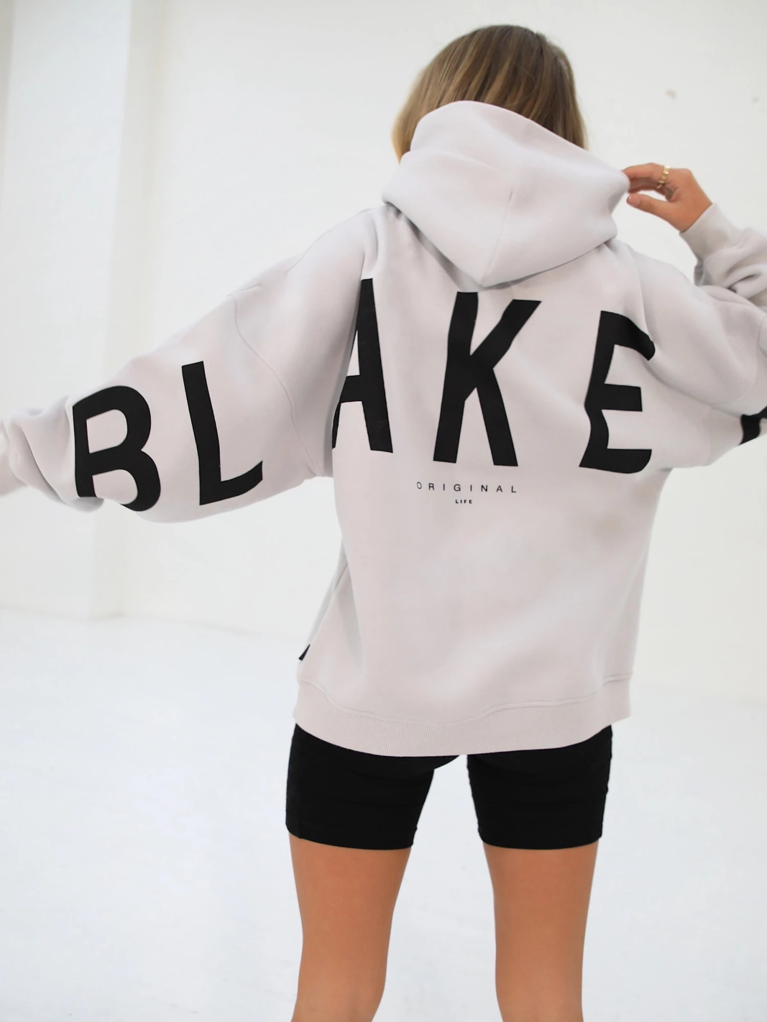 Isabel Oversized Hoodie - Stone Isabel Oversized Hoodie - Stone -BLAKELY CLOTHING SHOP 2011WstoneD 4