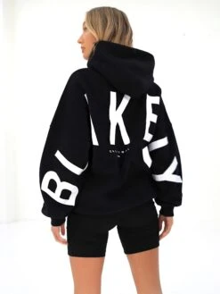 Isabel Oversized Hoodie - Black -BLAKELY CLOTHING SHOP 2011wblackleadD