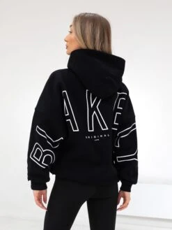 Outline Isabel Oversized Hoodie - Black -BLAKELY CLOTHING SHOP 20120Black 04D