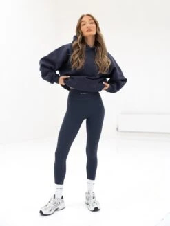 Isabel Oversized Hoodie - True Navy -BLAKELY CLOTHING SHOP 2012GNAVY03D
