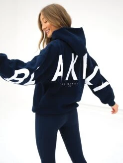 Isabel Oversized Hoodie - Navy Blue 7 Isabel Oversized Hoodie - Navy Blue -BLAKELY CLOTHING SHOP 2012GnavyD 3