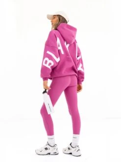 Isabel Oversized Hoodie - Pink 7 Isabel Oversized Hoodie - Pink -BLAKELY CLOTHING SHOP 2012PPINK02D