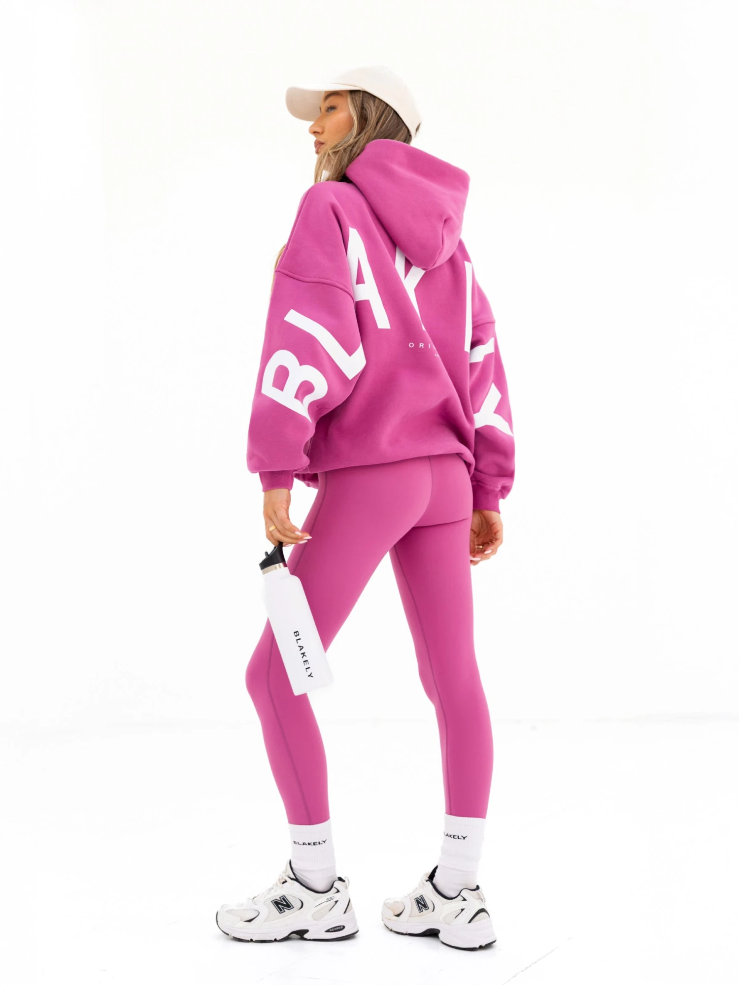 Isabel Oversized Hoodie - Pink Isabel Oversized Hoodie - Pink -BLAKELY CLOTHING SHOP 2012PPINK02D