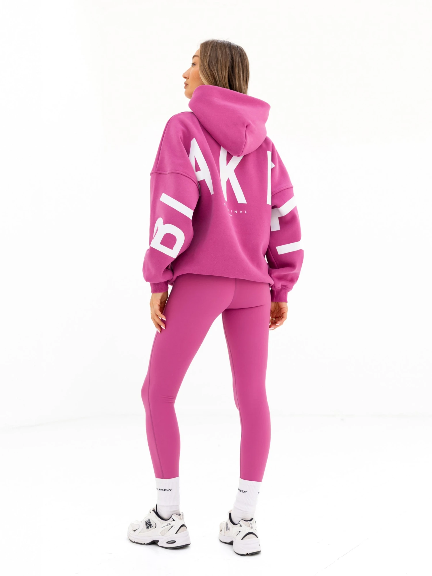 Isabel Oversized Hoodie - Pink Isabel Oversized Hoodie - Pink -BLAKELY CLOTHING SHOP 2012PPINK04D