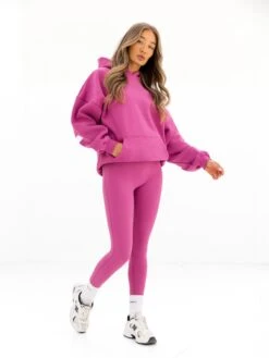 Isabel Oversized Hoodie - Pink 5 Isabel Oversized Hoodie - Pink -BLAKELY CLOTHING SHOP 2012PPINK05D