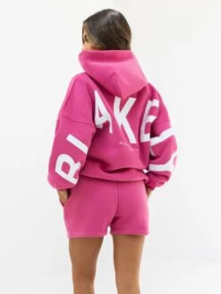 Isabel Oversized Hoodie - Hot Pink 6 Isabel Oversized Hoodie - Hot Pink -BLAKELY CLOTHING SHOP 2012SHOTPINKD 1