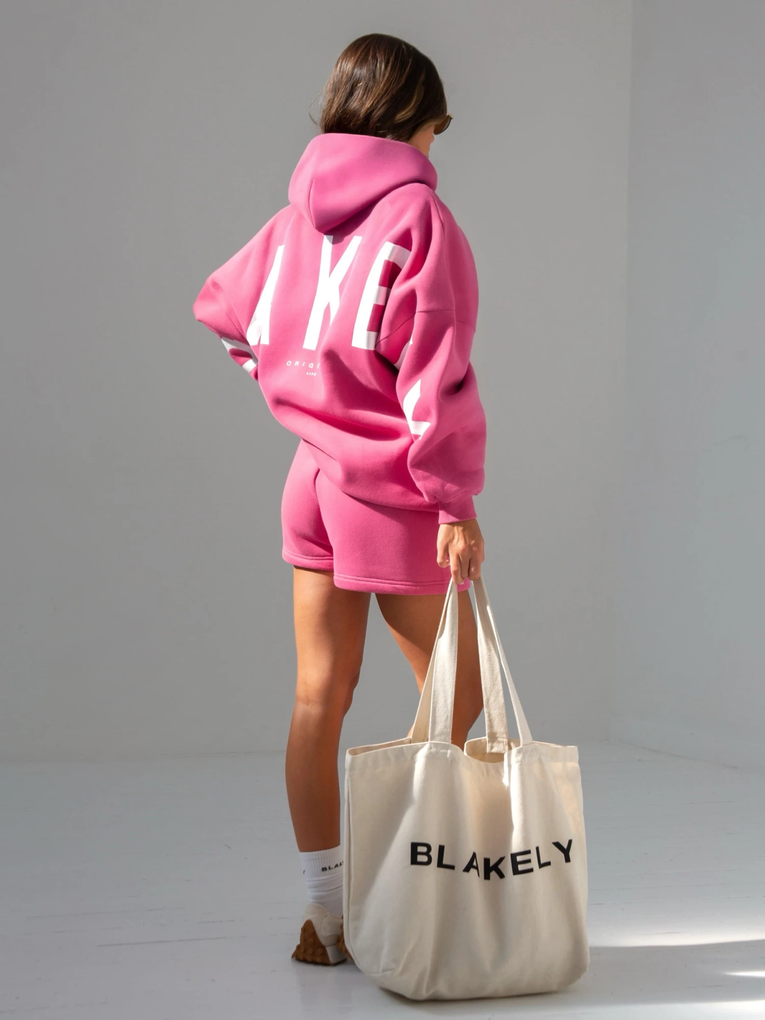Isabel Oversized Hoodie - Hot Pink Isabel Oversized Hoodie - Hot Pink -BLAKELY CLOTHING SHOP 2012SHOTPINKDs