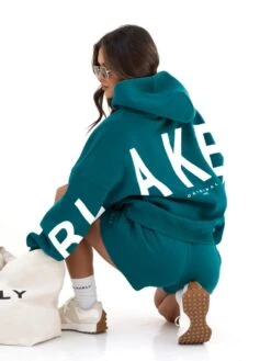 Isabel Oversized Hoodie - Storm Teal