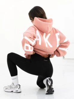 Isabel Oversized Hoodie - Peach Pink -BLAKELY CLOTHING SHOP 2012WPEACHPINK01D