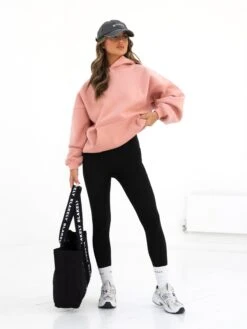 Isabel Oversized Hoodie - Peach Pink -BLAKELY CLOTHING SHOP 2012WPEACHPINK02D