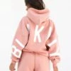 Isabel Oversized Hoodie - Peach Pink -BLAKELY CLOTHING SHOP 2012WPEACHPINK03D