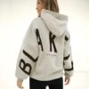 Isabel Oversized Hoodie - Bone -BLAKELY CLOTHING SHOP 2012XBone 02D