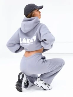 Cloud Print Oversized Hoodie - Pale Lilac -BLAKELY CLOTHING SHOP 2015 1LILAC02D