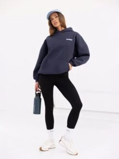 CloudPrint Oversized Hoodie - True Navy 5 CloudPrint Oversized Hoodie - True Navy -BLAKELY CLOTHING SHOP 2015 1Navy 06D