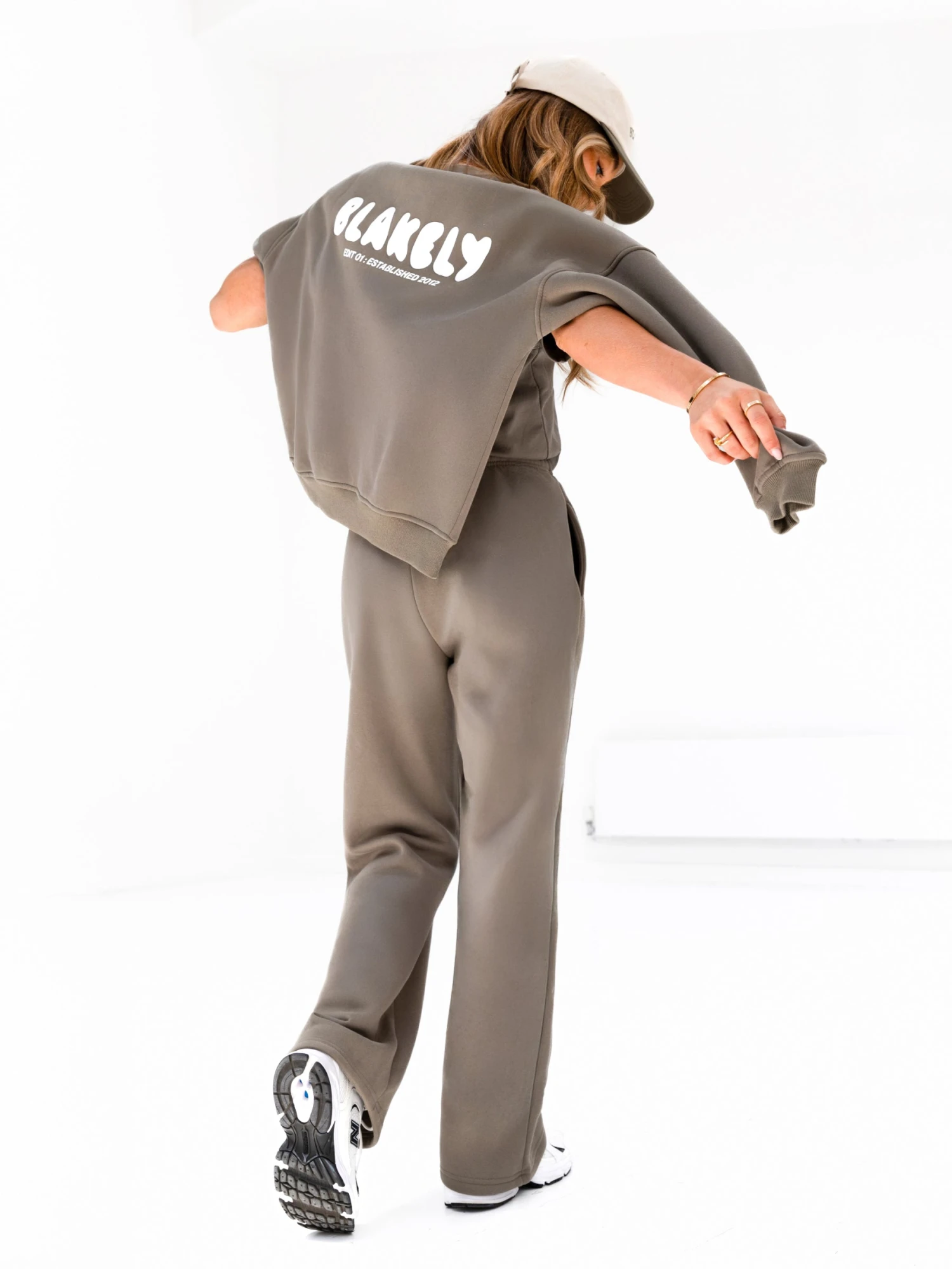 Cloud Print Oversized Hoodie - Safari Green Cloud Print Oversized Hoodie - Safari Green -BLAKELY CLOTHING SHOP 2015 1SAFARI01D