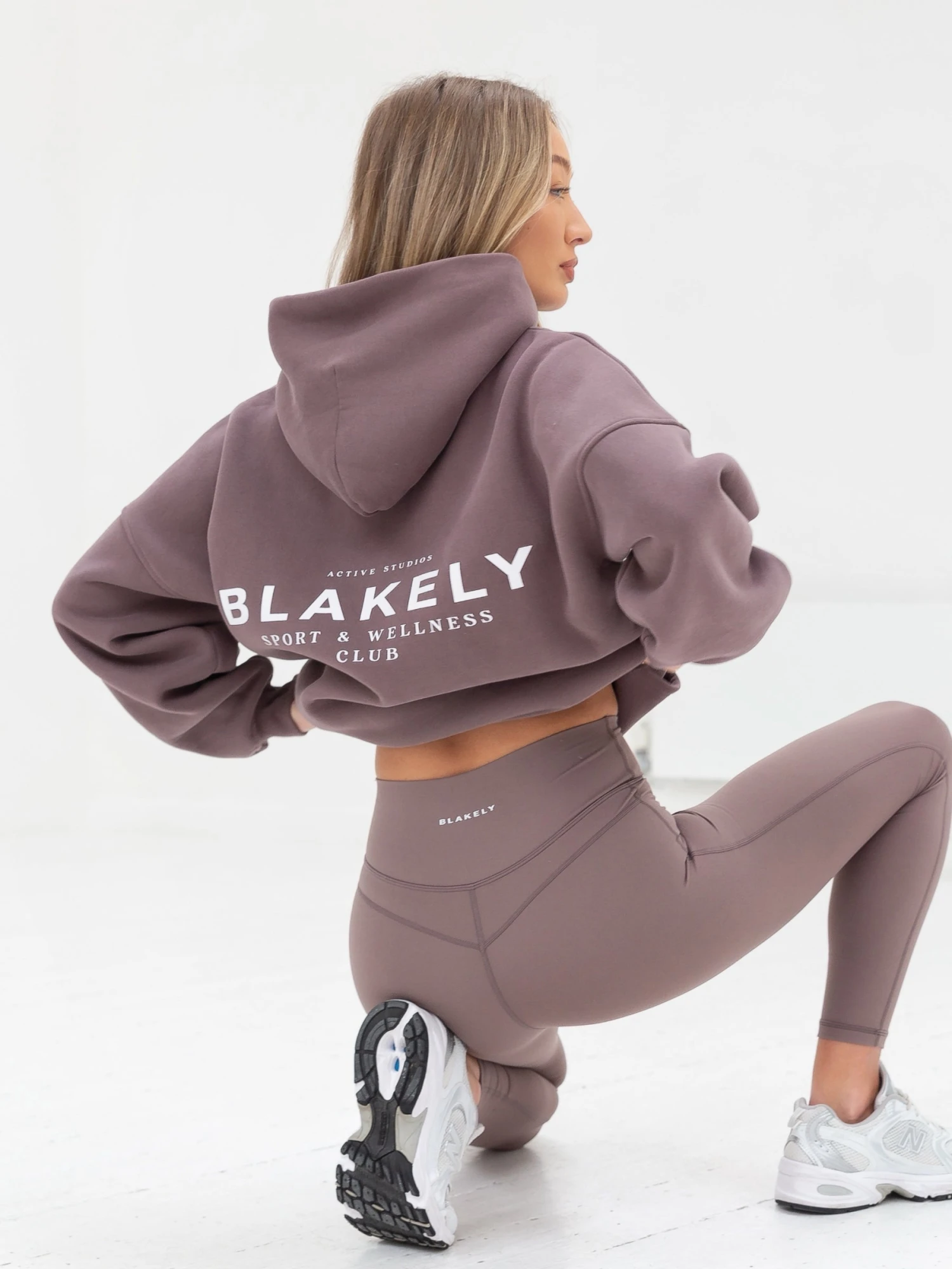Active Studios Oversized Hoodie - Mauve Brown Active Studios Oversized Hoodie - Mauve Brown -BLAKELY CLOTHING SHOP 2015BSLightBrown 03BACKLEADD