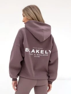 Active Studios Oversized Hoodie - Mauve Brown 7 Active Studios Oversized Hoodie - Mauve Brown -BLAKELY CLOTHING SHOP 2015BSLightBrown 07D