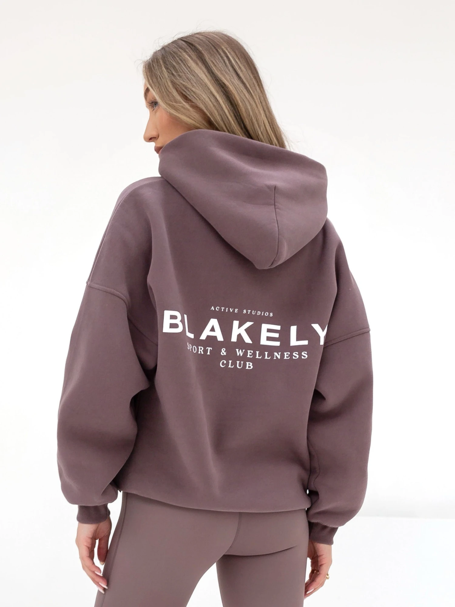 Active Studios Oversized Hoodie - Mauve Brown Active Studios Oversized Hoodie - Mauve Brown -BLAKELY CLOTHING SHOP 2015BSLightBrown 07D