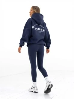 Active Studios Oversized Hoodie - True Navy -BLAKELY CLOTHING SHOP 2015CNAVY01D