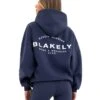 Active Studios Oversized Hoodie - True Navy -BLAKELY CLOTHING SHOP 2015CNAVY03LEADD