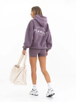 Active Studios Oversized Hoodie - Grape 6 Active Studios Oversized Hoodie - Grape -BLAKELY CLOTHING SHOP 2015CPLUM01D