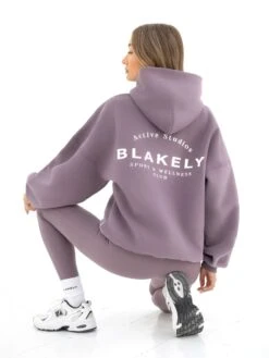 Active Studios Oversized Hoodie - Grape 4 Active Studios Oversized Hoodie - Grape -BLAKELY CLOTHING SHOP 2015CPLUM06D