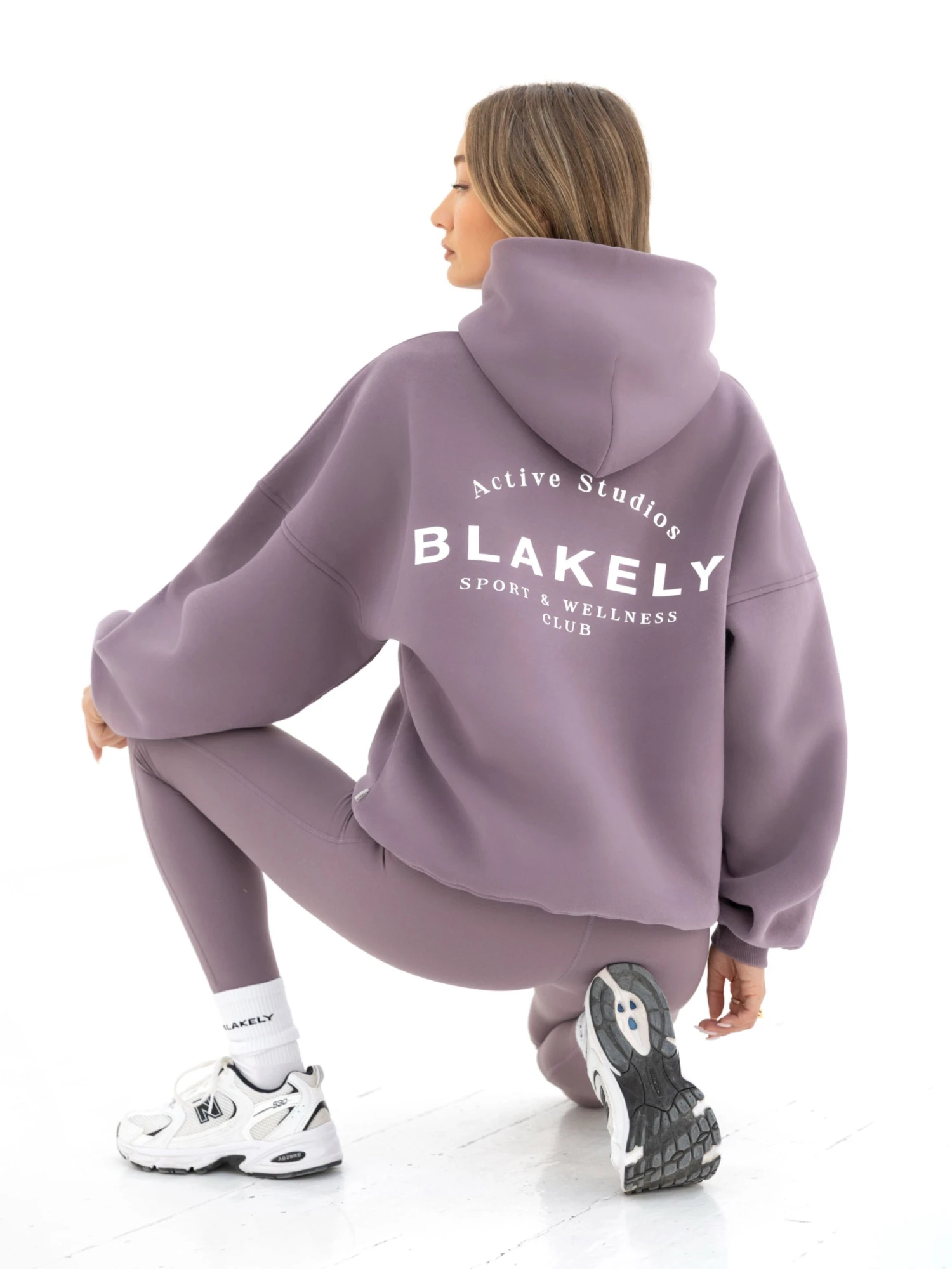 Active Studios Oversized Hoodie - Grape Active Studios Oversized Hoodie - Grape -BLAKELY CLOTHING SHOP 2015CPLUM06D