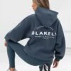 Active Studios Oversized Hoodie - Slate Blue 2 Active Studios Oversized Hoodie - Slate Blue -BLAKELY CLOTHING SHOP 2015SSlateblue 04LEADD